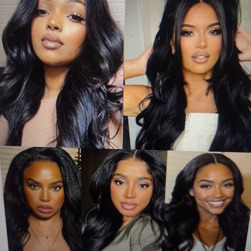 Light Yaki Lace Front Synthetic Body Wig (13 x 6 HD Transparent Lace)